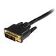 STARTECH HDMI to DVI-D Cable - M/M (Black) - 6 ft. (HDMIDVIMM6)(Open Box)