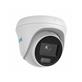 HiLook Outdoor PoE Turret IP Camera with ColorVu (24/7 full-color video), 2K QHD, with True WDR technology, IP67 weatherproof (IPC-T249H)