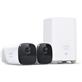 Eufy EufyCam 2 Pro Wireless Security System Bundle with 2 Bullet 2K HD Cameras, Anti-theft, Works with Apple HomeKit