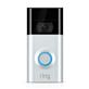 Ring Video Doorbell 2, Wireless, includes a quick-release rechargeable battery, Two-Way Talk, Works with Amazon Alexa - Satin Nickel
