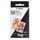 CANON ZINK Photo Paper (50SH) 50pk refill for IVY | Glossy finish for photo-quality colour | Water- and smudge-resistant