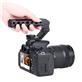 Uurig R005 Camera Universal Top Handle, with 3 Cold Shoe Adapters to Mount Microphone, LED Light, Monitor (R005)