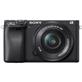 Sony Alpha a6400 Mirrorless Digital Camera with 16-50mm Power Zoom Lens (ILCE-6400L) | 24.2MP APS-C Exmor CMOS Sensor| BIONZ X Image Processor | Real-Time Eye AF & Real-Time Tracking | XGA Tru-Finder 2.36m-Dot OLED EVF