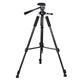Bower Heavy Duty Series 58" Photo/Video Tripod (Black) | Expands from 21" to 58" | Versatile, fully-adjustable 3-way panhead (VT5800)