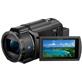 Sony Handycam FDR-AX43A - Camcorder - 4K / 30 fps - 8.57 MP - 20x optical zoom - Carl Zeiss - flash card - Wi-Fi, NFC - black
