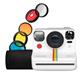 Polaroid Now+ i-Type Instant  Camera Gen 2 (White) + 5 Lens Filters | Autofocus 2-Lens System | Double Exposure | Self-Timer | Internal Rechargeable Battery | Wrist Strap & USB-C Cable Included | Works with Polaroid i-Type & 600 Film