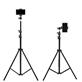 iCAN - Tripod Stand for Ring Light or Light Weight Camera Light (up to 2M tall)(Open Box)