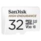 SanDisk High Endurance microSD 32GB 100/40MB/s U3 V30 C10   White (SDSQQNR-032G-GN6IA)
