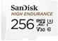 SanDisk High Endurance microSD 256GB 100/40MB/s U3 V30 C10   White (SDSQQNR-256G-GN6IA)