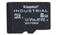 KINGSTON Industrial 8GB microSDHC Industrial C10 A1 pSLC Card Single Pack without Adapter (SDCIT2/8GBSP)