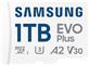 SAMSUNG EVO Plus 1TB microSDXC A2 C10 U3
UHS-I V30, Up to 160MB/s  - Micro SD Card w/ Adapter (MB-MC1T0SA/CA)