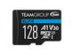 TeamGroup Elite A1 128GB microSDXC 4K UHD UHS-I U3 V30 A1 High Speed Flash Memory Card UP to 90MB/s Read, 45 MB/s Write (TEAUSDX128GIV30A103)
