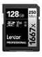 Lexar Professional 1667x  128GB SDXC UHS-II Memory Card (LSD128CBNA1667)