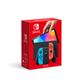 Nintendo Switch (OLED Model) Console - Red/Blue