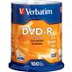 Verbatim AZO DVD-R, 4.7GB 16X with Branded Surface - 100pk Spindle (95102)