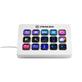 Elgato Stream Deck - (White) Tactile Control Interface, 15 customizable LCD keys, trigger actions in apps, OBS, Twitch, YouTube and more, detachable USB-C, Windows 10, macOS 10.13 or late