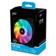 DeepCool* CF 120 3-in-1 Series MB Controlled 120mm Add-RGB LED Case Fan (DP-FA-RGB-CF120-3)