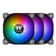 THERMALTAKE Pure 14 ARGB Sync TT Premium Ed 140mm RGB Software PWM Radiator Fan – 3 Pack