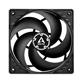 Arctic Cooling P12 PWM PST (Black/Black)– 120mm Pressure optimized case fan | PWM controlled speed with PST