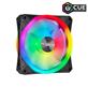 Corsair* iCUE QL Series, QL120 RGB, 120mm RGB LED Fan, Single Pack