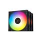 DeepCool FC120-3 IN 1 Performance RGB PWM Case Fan - Triple Pack(Open Box)
