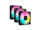CORSAIR iCUE AF120 RGB ELITE 120mm PWM Triple Fan Kit