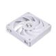 LIAN LI Uni Fan P28 Case Fan, 120mm Daisy Chain PWM Fan - White