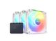 NZXT F120 RGB Core Case Fan Triple Pack, White(Open Box)