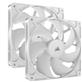 CORSAIR RS140 140mm PWM Fans Dual Pack – White