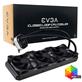EVGA CLC 360mm All-In-One RGB LED CPU Liquid Cooler, 3x FX12 120mm PWM Fans, Intel, AMD, 5 YR Warranty, 400-HY-CL36-V1(Open Box)