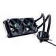 Fractal Design Celsius S24 Blackout 240mm Silent High Performance Slim Expandable All-In-One CPU Liquid / Water Cooler(Open Box)