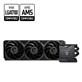 MSI MEG Core Liquid S360 AIO Liquid CPU Cooler, 2.4" IPS Display 360mm Radiator, Triple 120mm Silent Gale P12 PWM Fans, Controlled by MSI Center Software, Compatible with LGA 1851 Socket