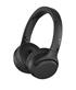SONY WH-XB700 Wireless Over-Ear Headphones with Mic, Black | Bluetooth | 3.5 mm