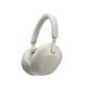 SONY WH-1000XM5 Wireless Industry Leading Noise Cancelling Over-Ear Headphones, Platinum Silver | up to 30 hrs playback | Bluetooth 5.2