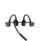 SHOKZ OpenComm2 UC Bluetooth Stereo Headphone with USB-A Dongle, Cosmic Black | 7th Bone Conduction Technology | with Noise Cancelling Boom Microphone with Mute Button | Zoom Certified