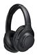 AUDIO TECHNICA ATH-S300BT Wireless Headphones, Black | Hybrid Active Noise Cancellation | Multipoint Pairing | Bluetooth 5.1