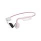 SHOKZ OpenMove Wireless Headphones, Pink | Bluetooth | 7th Gen Bone Conduction & Open-Ear Design with Mic | IP55 Water Resistant | 6-Hour Battery Life