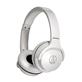 AUDIO-TECHNICA ATH-S220BT Wireless On-Ear Headphones, White