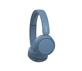 SONY WH-CH520 Wireless Headphones, Blue | with built-in microhpone | 50hr battery life | multipoint connection