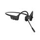 SHOKZ OpenComm2 Bluetooth Stereo Headphones, Black | 7th Generation Bone Conduction with Open-Ear Design & Noise Cancelling Boom Mic | 16 Hours of Talk Time & Quick Charge | IP55