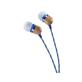 House of Marley Smile Jamaica In-Ear Headphones (In-Line Remote and Mic, Denim)