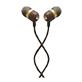 House of Marley Smile Jamaica In-Ear Headphones (In-Line Remote and Mic, Brass)
