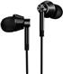 1MORE Dual Driver In-Ear Headphones, Black | hi-res comfort with tangle-free cable | noise isolation | in-line control for Smartphones/PC/Tablet