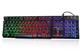 RII Multiple Color Rainbow LED Backlit Large Size USB Wired Mechanical Feeling Multimedia Gaming Keyboard (RK100+)