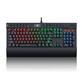 Redragon K550RGB-1 Mechanical Gaming Keyboard, Purple Switch, RGB LED Backlit, Macro Recording, Wrist Rest, Volume Control, Full Size, Yama, USB Passthrough for Windows PC Gamer (Black)(Open Box)