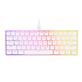 CORSAIR K65 RGB Mini 60% Mechanical Gaming Keyboard, Backlit RGB LED, Cherry MX Speed - White(Open Box)
