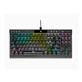 CORSAIR K70 RGB TKL Mechanical Gaming Keyboard, Backlit RGB LED, CHERRY MX Red Keyswitches, Black