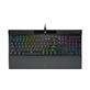 CORSAIR K70 RGB PRO Mechanical Gaming Keyboard with Polycarbonate Keycaps, Backlit RGB LED, CHERRY MX SPEED Silver Keyswitches