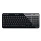 Logitech K360 Wireless Keyboard - Glossy Black (920-004088)