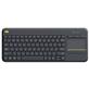 LOGITECH K400 Plus Wireless Touch Keyboard TV – Black (920-007119)